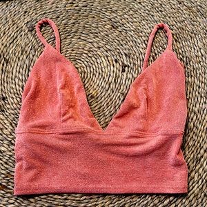 Sparkly, pink top from Urban Outfitters